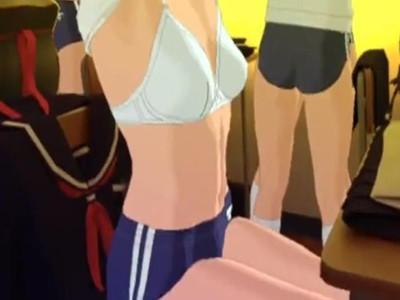 時間停止させられた美女が変態男から身体をむさぼり食われちゃう！！処女マンコを極悪肉棒でぶち破り中出しセクス♥♥
