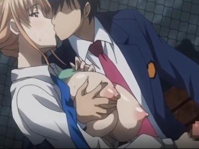 学校の中でイチャイチャは楽しい♡　清純そうなあの娘がオッパイさらして、ぐちゃぐちゃマンコを広げる！