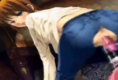 着衣のままパイパンマンコに玩具を突っ込まれ凌辱中出しセックスで調教されまくる！！