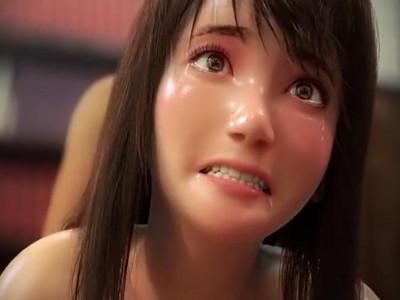 激カワ美少女の処女マンコを奪って容赦なしの種付けプレスでNTRセックス♡濃厚白濁液を子宮奥までぶっかけられる♡