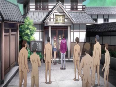 騙されて田舎の村に連れてこられた美女。捕まったら犯されるやばすぎる鬼ごっこで処女を喪失してしまう