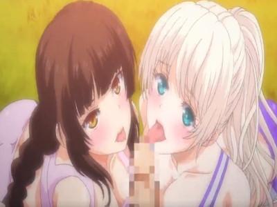 おさげと金髪の女の子二人で仲良くペロペロしてくれるｗｗ陸上着のまま上目遣いでそんなことされたら可愛すぎてたまらないｗ