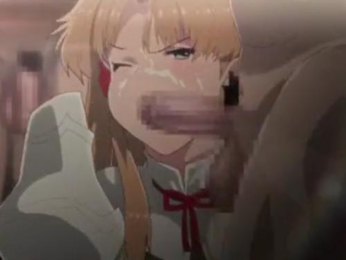 女騎士に鬼畜プレイ強制で無理やりイマラチオさせられ大量のザーメンをぶっかけられ凌辱♥♥口奥までチンポを突っ込まれる！！