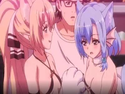 こんなエロかわ美少女がいたら日々の疲れも吹っ飛ぶ…！ちっぱいコス娘たちに囲まれ好き勝手放題ハーレムセックスに射精不可避！