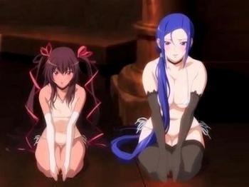 奴隷堕ちした巨乳＆貧乳くノ一が三つ指ついて種付け懇願♡♡パイパンまんこに連続射精⇒孕ませ絶頂アクメ♡♡