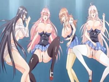 みんなに見られてやるオナニー最高に気持ち～♡♡催眠でクラスの爆乳女子を洗脳しギンギンちんぽ男子の前で全力オナニー♥♥