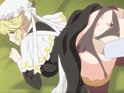 ケツ穴まで美しいビクトリアメイドの肉体をとくとご堪能あれ！　マンコにどくどくとザーメンを流し込んでください！