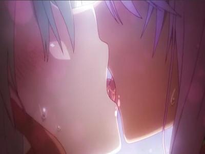 可愛いロリっ子美少女たちの百合濃厚ベロチュー最高♥♥お互いの舌をペロペロ絡み合って唾液交換してエロトロ状態に♥♥