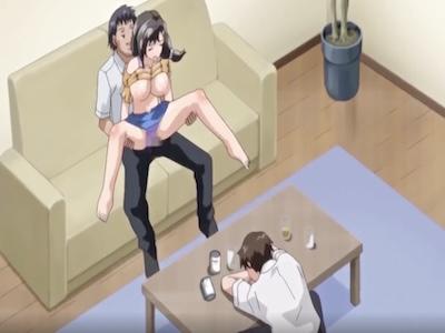 やらしい新妻の秘密♡彼氏の上司に秘密を知られて犯され！！逆らえなくてパコられちゃいました…♡
