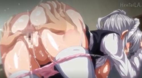 巨乳なメイドが幼馴染で性欲処理してくれる♪エロすぎるツルマンに我慢できずクンニ！あまりの気持ちよさに潮を吹きながら絶頂♡