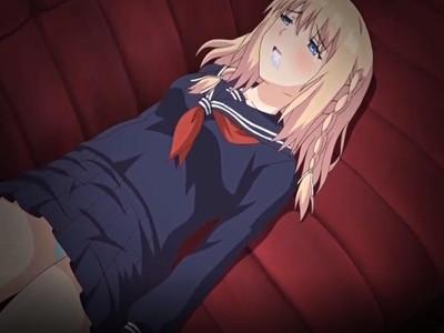 金髪の女子高生は襲われて無理やりフェラさせられて口にザーメン噴射されちゃうｗｗｗそのまま気絶して起きたら・・・・。