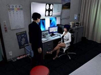 【同人アニメ】美人女医妙先生を脅迫して中出しレイプ！！ドS童貞の底なしの性欲で前もアナルも種付けしまくる肉便器奴隷調教❤