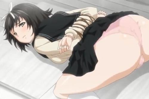 抵抗できない様に両手を縛って膣奥までチンポ挿入し大量濃厚ザーメン注いで孕ませレイプ！！