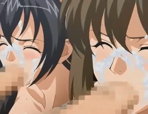 変態鬼畜プロデューサーの命令で強制的に青姦フェラさせられる爆乳美少女達が濃厚白濁液を顔面射精させられてドロドロに！！