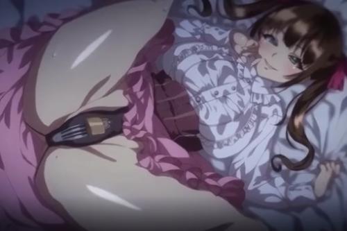 【エロアニメ】貞操帯付けた童顔ロリ美少女がトロ顔誘惑してパイパンマンコに大量ザーメン種付け！！