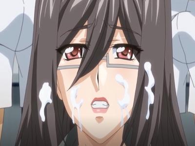 美人女教師♡２穴同時ハメ！！体育会系のムキムキオチンポ同時挿入で絶頂連発のイキまくり♡