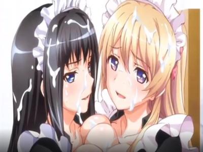 【メイド×巨乳】激かわ美少女が俺のチンポ賭けてオナニー勝負！？マン汁垂れ流しのヒクつくオ〇ンコにバイブ・電マで感じまくる