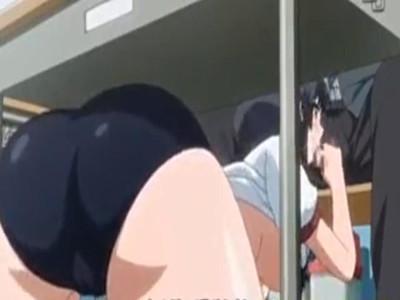 えっちな先輩JKが机の下に隠れて男子のちんぽをじゅぽじゅぽしゃぶってパイズリフェラしちゃう♡