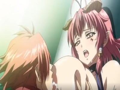 角生えた女の子がおっぱい責めにあっちゃう・・・・。乳首からミルク垂れ流しながらチュパチュパされて気持ちよくなるｗｗ
