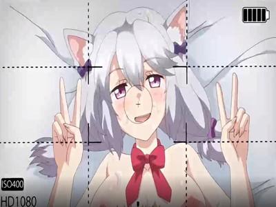 【ちっぱい×痴女】ぷっくりお尻を突き出してぶっとい肉棒で完全アクメ！２穴同時調教プレイでガッツリ種付けアヘ顔ピース♡