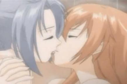 可愛いロリ童顔美少女JKが一緒にお風呂に入って百合ベロチューで唾液を絡ませちゃう♡