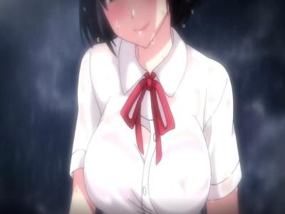 ＜痴女＞レイプされた快感が忘れられずに犯されたバス停で犯したおじさんを探してホテルで濃厚セックス!