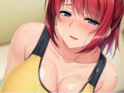 ジムで出会った爆乳お姉さんのパイパンマンコを濃厚クンニしちゃう♥♥巨乳おっぱいを揉みまくり中出しエッチ最高♥♥