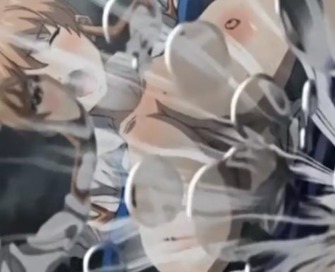 立ちバックでエロトロパイパンマンコをガンガン責められ巨乳女教師が大量潮吹きイキしちゃうっ！！