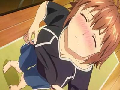 女体化した元男の子が巨乳おっぱい乳首をつねっていじって感じちゃう♥♥我慢できずにオナニー始めて何度もイっちゃう♥♥