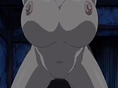 可愛いくノ一美少女が変態男から性処理道具にされて濃厚3Pセックスしまくって突かれるたびにおっぱいが揺れてエロすぎ♡♡
