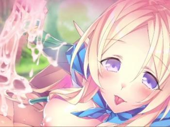 【エロゲー】エルフの淫乱ドスケベ肉便器におちんぽしごかれ精液噴水♥♥エロテク高すぎ射精止まらなすぎてヤバい！！
