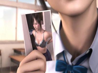 盗撮してたことがバレたっ！？お仕置きで淫乱ビッチJKに手コキでガンガン弄られて好き放題犯されまくる♥