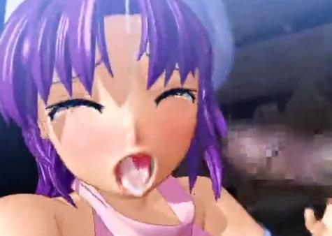 黒々したグロテスクな巨根チンポを無理やりフェラからの膣奥までぶっ刺され凌辱種付けレイプ！！
