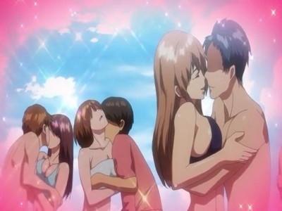 真夏のビーチで合宿する淫乱爆乳JKたちが浜辺で濃厚青姦イチャラブセックスで至る所で公開乱交しまくっちゃう♡♡