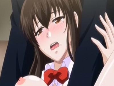 爆乳ぷりぷりおっぱいの女子校生娘と変態親父の禁断の近親相姦セックス☆パパにがん突きされて生おまんこに種付け射精☆