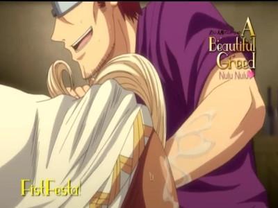 巨乳人外お姉さんのパイパンマンコにごっつい手をぶち込みフィスト拳プレイで限界まで肉壁を広がっちゃうっ！！