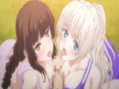 コーチのおちんちん美味しい♡名門女子校のお嬢様たちが調教されてオチンポ大好きJKに！！