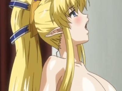 気持ちよすぎて、動きが止められないエルフの姫！　メス奴隷化の一途で、逝かせ続けられる！