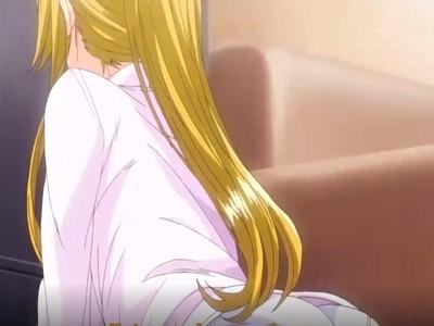 金髪ポ人テールの超絶美人はH大好き♡フェラに挿入になんでもしちゃって気持ちよくてアンアン喘いじゃう♡