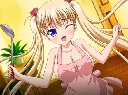 金髪ロリっ子美少女が裸エプロンで誘惑しおっぱい&パイパンマンコに大興奮し濃厚中出しセックスで乱れまくり♡