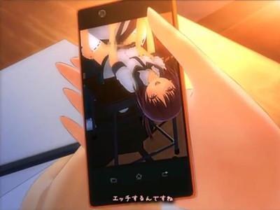 教室内でセックスしていた男を盗撮して脅迫する淫乱ビッチな後輩がされるがままにセックス突入して中出しされちゃう♥♥