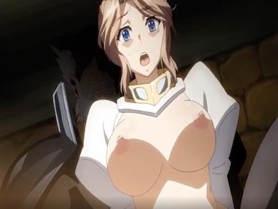 気高き女戦士屈辱の孕ませレイプ!!義理の父から子種を何発も撃ち込まれて絶頂♡美女エルフも輪姦の餌食であられもない姿に♡