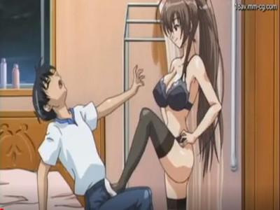 【姉×弟】ドS姉さんと禁断の近親相姦→ヒールでオチンポを虐められた後はデカマラを徹底的に責められ大量射精！