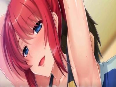 トレーニングしている汗だくで巨乳なお姉さんのムレムレな谷間や身体に中出しNTR♡