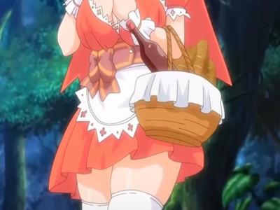※ヌキすぎ注意！※爆乳ロリ巨乳赤ずきんがオオカミのチンポをパイズリ！？純粋すぎる赤ずきんへの要求がエスカレートして…！