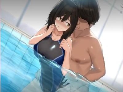爆乳水泳インストラクターのお姉さんとセックスしたらお姉さんがセックス中毒になっちゃって大変...