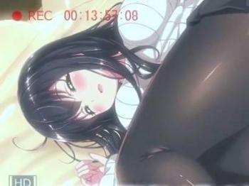 【エロアニメ】ネットで見つけたのはまさかのハメ撮りされた彼女の動画っ？！泥酔した黒パンストのJDが何度もパコられる♥♥