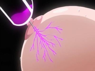 乳輪先端乳首に針をぶっ刺し発情液を体内注入♥♀顔アクメからの連続イキで母乳スプラッシュしまくっちゃう！！