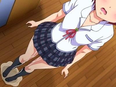 【エロアニメ】お姉ちゃんがビックリしておしっこ漏らしちゃう！！トイレで失禁まんこに種付けして濃厚中出しセックス♥♥