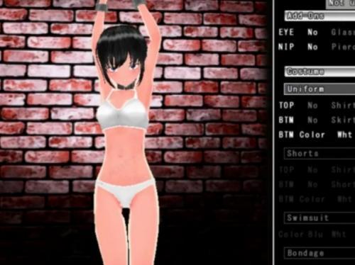 巨乳女子高生を拉致監禁して自由に育成するゲーム♥処女マンコを放置プレイでアナルマンコを肉便器に自分好みに調教しちゃう♥♥